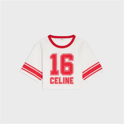 celine red crop top|SHIRTS AND TOPS WOMEN .